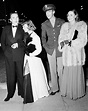 Leland Hayward, his wife Margaret Sullavan, Lieutenant James Stewart ...