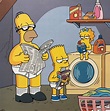 Matt Groening The Simpsons- "Keeping Informed" | marlinartauction