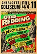 Otis Redding 1967 Charlotte | Vintage concert posters, Concert posters ...