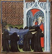 The funeral procession of John II of France | Book of hours, Prince of ...