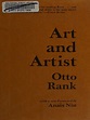 Otto Rank - Art and Artist - Creative Urge and Personality-Agathon ...
