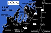 Map Of Bellaire Michigan | secretmuseum