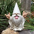 Funny Resin Gnome Figurine Fairy Garden Gnome Garden Gnome | Etsy