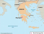 Maps Of Olympia Greece