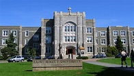 Saint Mary's University, main entrance in Halifax, Nova Scotia, Canada ...