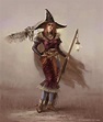 The witch, Ekaterina Belousova on ArtStation at https://www.artstation ...