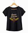 Camiseta - QOTSA X Asas - Queens Of The Stone Age - Feminino