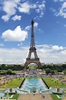 Ayer y hoy: La torre Eiffel de París
