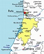 Map of Aveiro, Portugal, Portugal Atlas