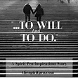 To Will and To Do." - Spirit Pen Inspirations By Joy A. ADEWUMI