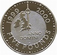 2000 Millennium Anno Domini £5 Proof Coin