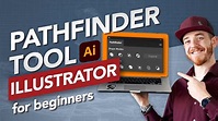 Adobe Illustrator Tutorials - Pathfinder Tool - YouTube