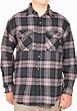 Mens Heavy Duty Flannel Shirt (Highland Navy, X-Large) - Walmart.com