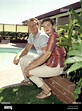 John Smith (of LARAMIE), with wife Luana Patten, ca. early 1960s Stock ...