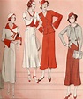 Fashion History: Ladies' Fashion Designs of the 1930s - Bellatory