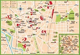 Dijon tourist map