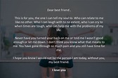 An Emotional letter to a best friend | Letter to best friend, Best ...