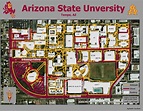 Arizona State University Campus Map Gold Campus Map University | Images ...