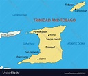 Republic of trinidad and tobago - map Royalty Free Vector