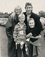 Roger Waters and former wife, Lady Carolyne Christie and their children ...
