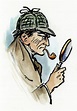 Sherlock Holmes, C1905 Drawing by Granger | Fine Art America