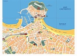 Gijon Vector map. Eps Illustrator Map | A vector eps maps designed by ...