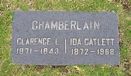 Ida Catlett Chamberlain (1872-1968) - Find a Grave Memorial