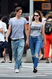 Lily James with boyfriend out in New York City -27 | GotCeleb