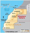Mapas de Sáhara Occidental - Atlas del Mundo