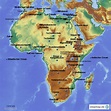 StepMap - Afrika - Landkarte für Afrika