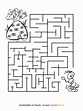 Kostenlos Labyrinth Rätsel für Kinder