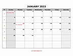 2023 calendar templates and images - download 2023 printable calendars ...