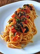 spaghetti alla puttanesca oppskrift | Matawama.com