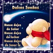 Dulces Sueños: 73 Imágenes y Gifs con Frases para Compartir