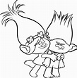 Poppy Trolls Coloring Pages - Coloring Home
