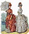 Fashions of 1886 | Moda vitoriana, Moda histórica, Moda eduardiana