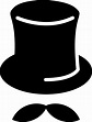 Molde Sombrero De Copa / Plantilla para sombrero de copa | Manualidades ...