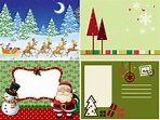 Más de 30 imágenes de tarjetas navideñas para imprimir - Manualidades.es
