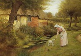 Английский художник Charles Edward Wilson (1854-1941) (50 работ ...