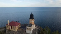 Split Rock Lighthouse (O Farol) Two Harbors-Minnesota (drone) - YouTube