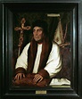 Portrait de William Warham (vers 1450 ?-1532), archevêque de Canterbury ...