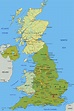 Map Of The Uk Printable