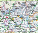 Large map of Lombardy