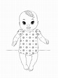 baby alive coloring page