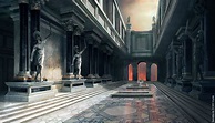 Kingdoms Concept Art - Palace of Rome | Concept Art | Ciudad fantasía ...