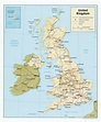 Álbumes 95+ Foto Mapa Del Reino Unido Con Nombres Y Division Politica Lleno