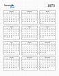 Free 1873 Calendars in PDF, Word, Excel