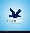 Seagull logo icon designs Royalty Free Vector Image