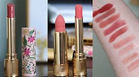 GUCCI THEY MET IN ARGENTINA LIPSTICK | NEW GORGEOUS FLORALS BRILLIANT ...