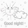 Buenas Noches Para Colorear / Dibujos para colorear buenas noches - es ...